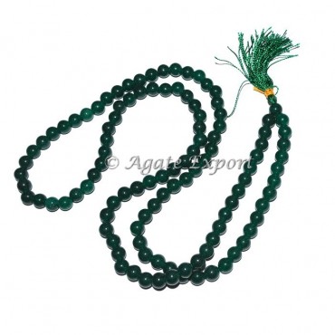 Green Jade Japa Mala