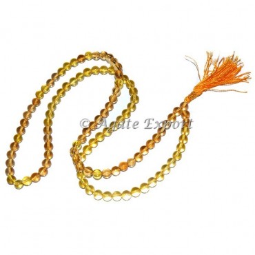 Citrine Japa Mala