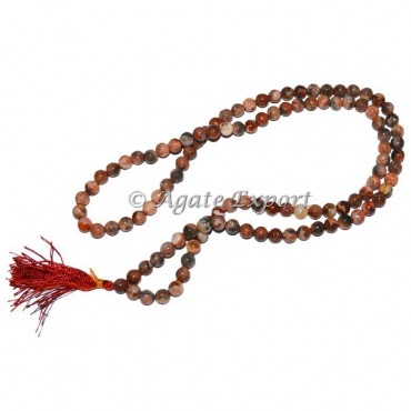 Crazy Lace Agate Japa Mala