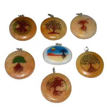 Mix Colorful Stone Pendant