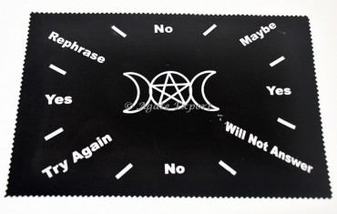 Triple Moon With Star Pendulum Divination Mat