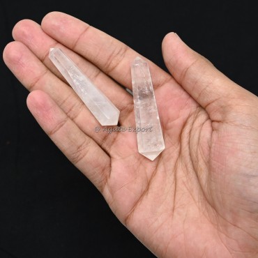 Crystal Quartz Terminated Pencil Point