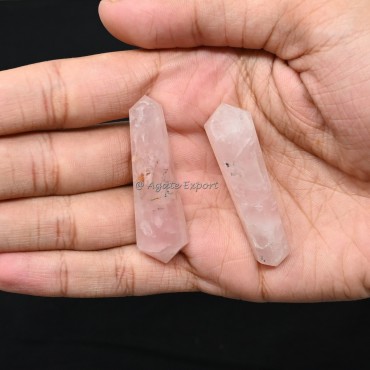 Rose Quartz Terminated Pencil Point