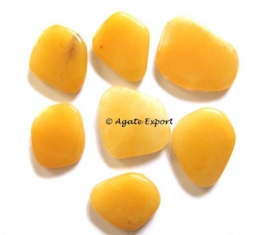 Golden Quartz Palm Stone