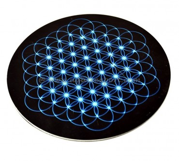Flower Of Life Wooden Pendulum Divination Board
