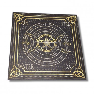 Mystic Square Divination Altar Board