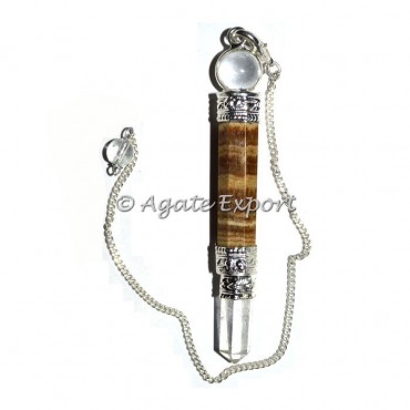 Aragonite 3pcs Pendulums