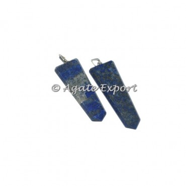Lapis Lazuli Flat Pencil Pendants