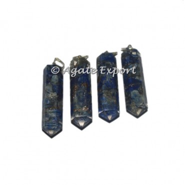 Lapis Lazuli Orgonite Pencil Pendant