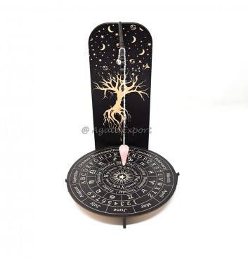 Accent Tree Pendulum Holder with Pendulum Board