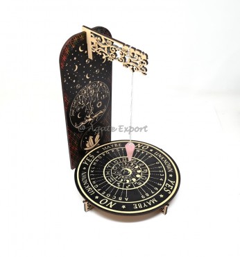 Tree of life with Flower of life Rainbow Pendulum Holder