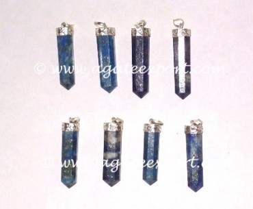 Lapis Lazuli Pencil Point Pendants.