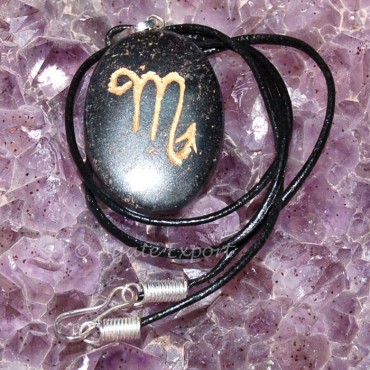 Black Tourmaline  Scorpios Zodiac Sign Pendants
