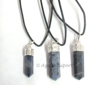 Sodailite Pencil Pendant