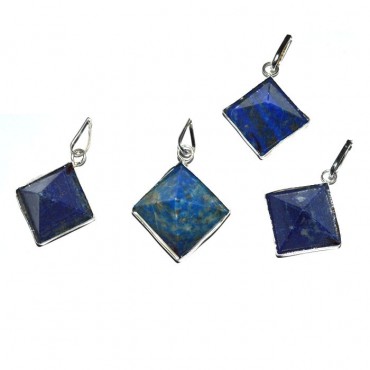 Lapis Lazuli Pyramids Pendants