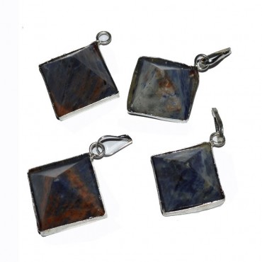 Sodalite Pyramids Pendants
