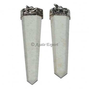 Healing Scolosite Pencil Pendant