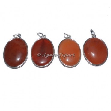 Red Carnelian Agate Pendants
