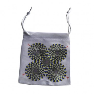 Round Shape 3D Velvet Pouch