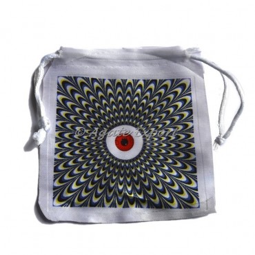 3D Wave Velvet Pouch