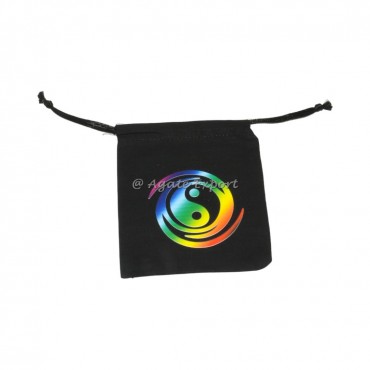 Ying Yang chakra printed bag