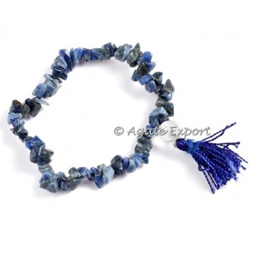Sodalite Chips Power Bracelets