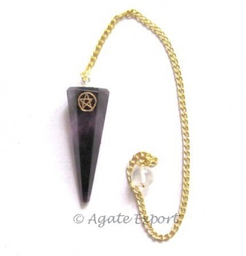 Pentagram Faceted Pendulums Golden