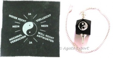 Yin Yang Pendulum With Velvet Sheet