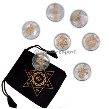Crystals Seven Symbols Reiki Set