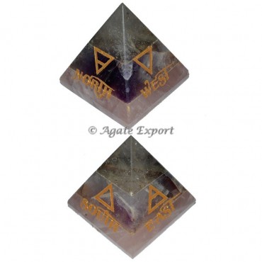 Crystal-Amethyst-Rose Quartz Bonded Direction Reik