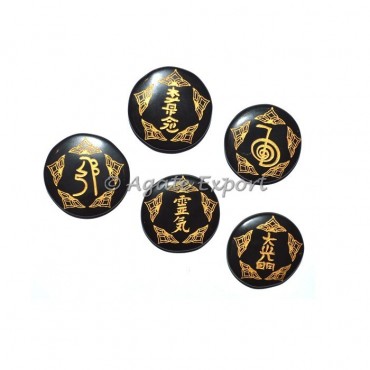 Usai Reiki Set On Round Disc