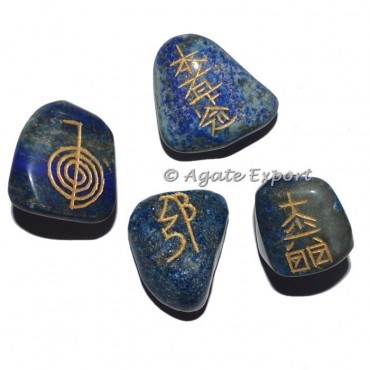 Lapis Lazuli Usui ReikI Tumbled Set
