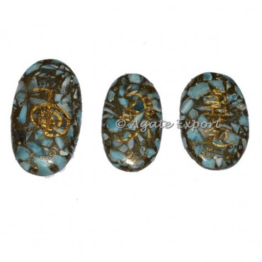 Gemstone Usui Reiki Oval Set