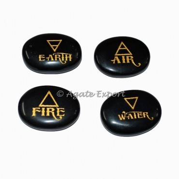 Earth-Air-Fire-Water Reiki Stone Set