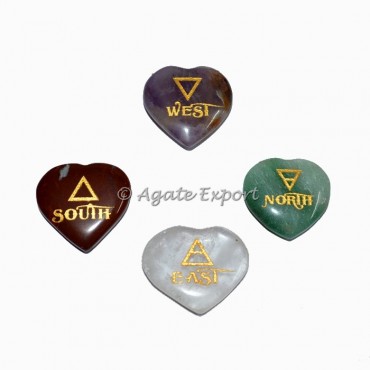 Elemental Direction Heart Shape Set