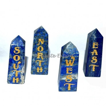 Elemental Direction Lapis Lazuli Tower Set