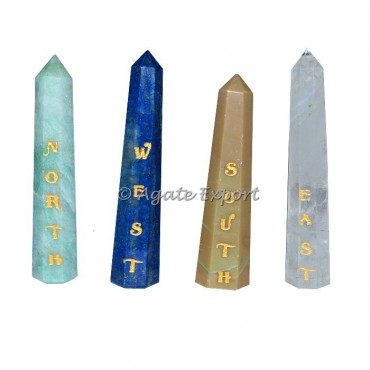 Elemental Direction Obelisk Set