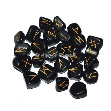 Black Touramline Rune Set