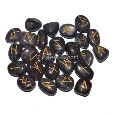 Ruby With Star Rune Set
