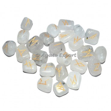 Silver Rutile Rune Set