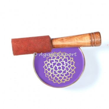 Purple Color Singing Bowl