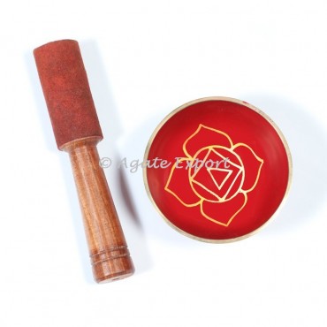 Red Color Singing Bowl