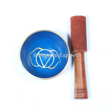 Dark Blue Color Singing Bowl