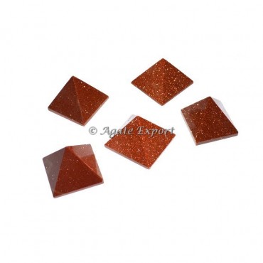 Thrid Eyen Sunstone Small Pyramids