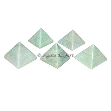 Amazonite Small Pyramids
