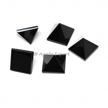 Black Obsidian Small Pyramids