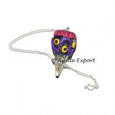 Lapis Crystal Orgone Tibetan Pendulums