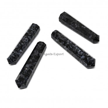 Indigo Gabbro Double Terminated Point