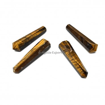 Tiger Eye Double Terminated Point