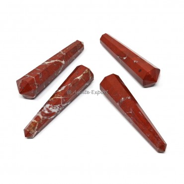 Red Jasper Double Terminated Point